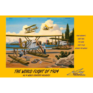 WorldFlight of 1924, čtyři letadla (1/72) & DVD
