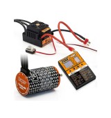 COMBO BRUSHLESS 100Amp WP s 4P 4268SL 1900Kv motorem + programovací karta