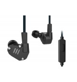 KZ ZS6 Sluchátka s mikrofonem černá
