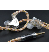 KZ 784 Core Gold Silver Mixed Cable (C Pin)