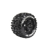 MT-PIONEER SPORT 1/8 1/2 offset 17mm hex Black Rims