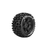 X-PIONEER SPORT 1/5 24mm hex Black Rims