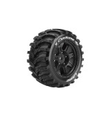 X-CYCLONE SPORT 1/5 24mm hex Black Rims