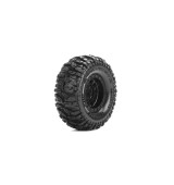 CR-MALLET 1.0 - Kompletní 1/18 a 1/24 crawler kola s černými disky pro 7mm hex, 2 ks