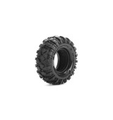 CR-ROWDY 1.0 - Pneumatiky s vložkou pro 1/18 a 1/24 crawler, 2 ks