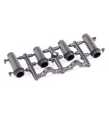 Tělo tlumičů, 4ks. - S10 Twister - 1/10 2WD Buggy