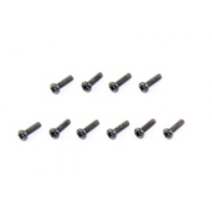M3x8mm šrouby s kulatou hlavou (10 ks.)