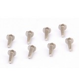 M3x12mm šroub s půlkulatou hlavou, 8 ks.
