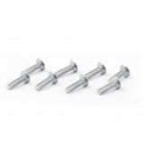 M3x12mm šroub s zápustnou hlavou, 8 ks.