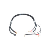 Nabíjecí kabel 60cm 2x2S LiPo HARDCASE z G4 na P4/5 včetně balančního konekt. XH