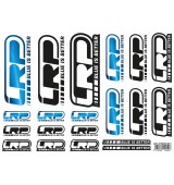 LRP LOGO nálepky, arch A4 3