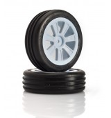 VTEC Groove 2WD přední nalepené gumy - 1/10 Buggy J-směs
