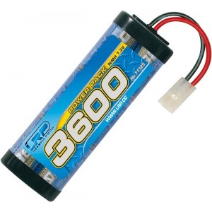 LRP - Power Pack 3600 - 7.2V - 6 článkový NiMH Stickpack