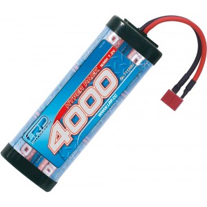 LRP - Hyper Pack 4000 - 7.2V - 6 článkový NiMH Stickpack - US