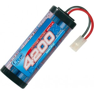 LRP - Hyper Pack 4200 - 7.2V - 6 článkový NiMH Stickpack