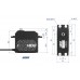 MIBO 1/10 Offroad (0.055s/20kg/8.4V) Brushless Servo