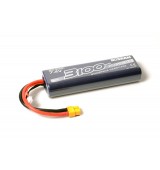 NOSRAM 3100mAh - 7.4V - 50C LiPo Car Stickpack Hardcase - XT60 konektor