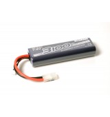 NOSRAM 3100mAh - 7.4V - 50C LiPo Car Stickpack Hardcase - Tamiya konektor