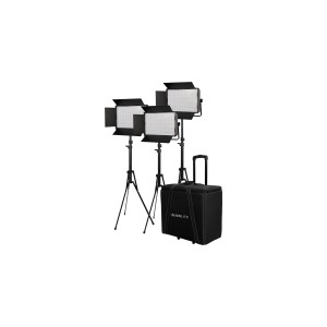 Kit Nanlite 3 light kit 900DSA w/Trolley Case & Light Stand