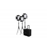 Kit Nanlite 3 light kit 600DSA w/Trolley Case & Light Stand