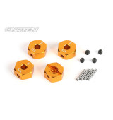 CARTEN 12mm hliníkové unašeče kole 6mm, 4 ks.