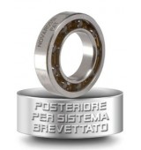 Zadní keramické kuličkové ložisko - 11,9x21,4x5,3x4,3mm - 9 kuliček