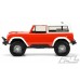1973 Ford Bronco čirá karoserie pro 1:10 Rock Crawler