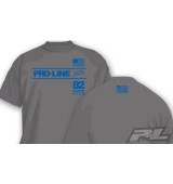 Pro-Line Factory Team tričko šedé - vel.