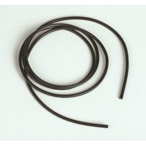 Silikonový kabel 1,0qmm, 17AWG, 1metr, černý
