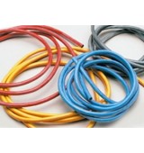 Silikonový kabel 2,6qmm, 13AWG, 1metr, žlutý