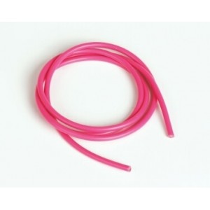 Silikonový kabel 2,6qmm, 13AWG, 1metr, růžový