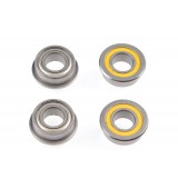 Ultra kuličkové ložiska 5x10x4mm, s límcem (4 ks.)