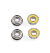 Ultra kuličkové ložiska 6x13x5mm s límcem, 4 ks.