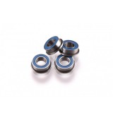Ultra kuličkové ložiska 4x8x3mm s límcem, (4 ks.)