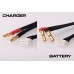 4S černý nabíjecí kabel G4/G5-4S/XH - krátký 400mm - (4mm, 5-pin XH)