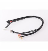 4S černý nabíjecí kabel G4/G5 - krátký 400mm - (XT60, 7-pin XH)