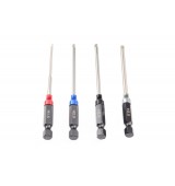 Násada pro akku šroubovák, sada, Imbus (1,5, 2.0, 2.5, 3,0mm)
