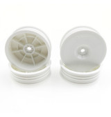 Přední disky RUDDOG úzké 2.2 bílé pro 2WD (HEX 12 mm) - 4 ks