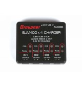 USB nabíječka SLIM 400x4 1S LiPo 4,2V 400mA