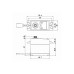 SV-0320 HiVolt Digitální servo (6,0kg-0,13s/60°)
