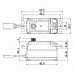 SV-1254MG+ HiVOLT Digitální servo - LOW PROFILE (15kg-0,085s/60°)