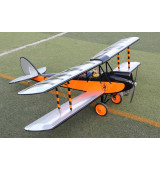 DH-60 Gipsy Moth 1,7m Oranžová/Černá