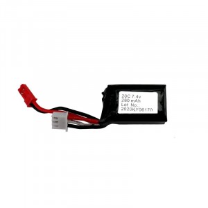1/16 Schwimmwagen LiPo sada 20C, 7,4V, 280mAh