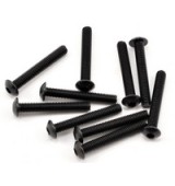 SWORKz ocelový Inbusový šroub s čočkovitou hlavou M3x20mm, 10 ks.