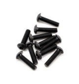 SWORKz ocelový Inbusový šroub s čočkovitou hlavou, M3x12mm, 10 ks.