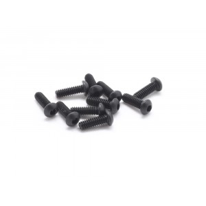 SWORKz ocelový Inbusový šroub s čočkovitou hlavou, M3x14mm, 10 ks.