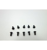 SWORKz ocelový Inbusový šroub s čočkovitou hlavou, M2,5x5mm, 10 ks.