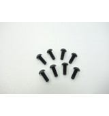 SWORKz ocelový Inbusový šroub s čočkovitou hlavou M4x10mm, 8 ks.