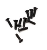 SWORKz ocelový Inbusový šroub s zápustnou hlavou, M3x12mm, 10 ks.