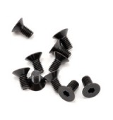 SWORKz ocelový Inbusový šroub s zápustnou hlavou, M4x8mm, 10 ks.